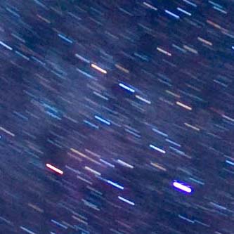 Nighsky above Muonio Nighsky above Muonio